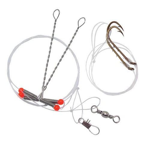 Compac Harnais Pickerel Rig avec hameçons Baitholder