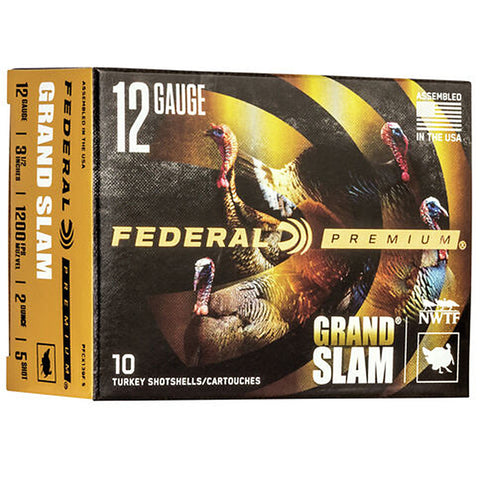 PFCX156F 5 : FEDERAL PREM GRAND SLAM 12GA 2-3/4" MAX. 1-1/2OZ 5