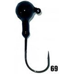 Two Eye Round Jig Head 2oz -3pc