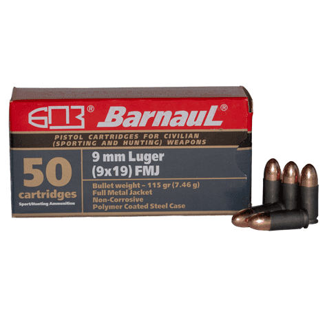 Barnaul 9mm luger 115gr