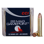 cci PREM 22 WMR GAMEPOINT 40GR JSP