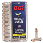 cci Stinger 22 LR 32 grain 1640fps