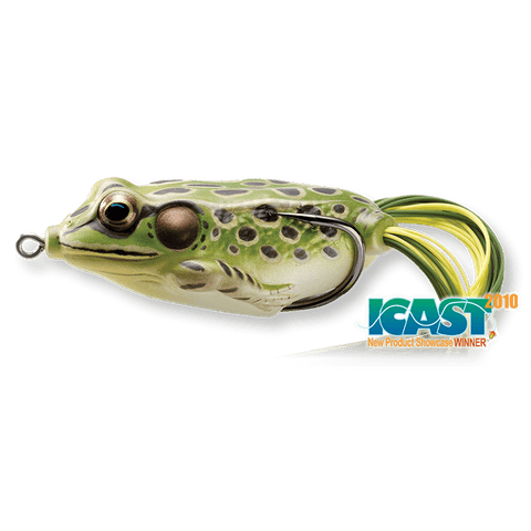 Live Target Frog Topwater Grn Ylw