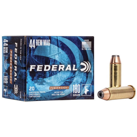 federal Power-Shok 44 Rem Magnum 180gr hollow point