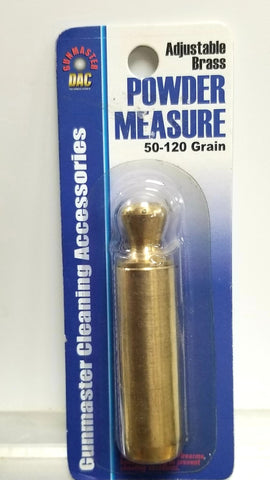 DAC POUDRE MESURE DE .50-120 GRAIN