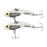 SteelShad Mini - 1/4 oz - Glow Silver (2pk)