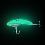 SteelShad Mini - 1/4 oz - Glow Silver (2pk)