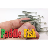 Target Baits Paddle Fish 2"