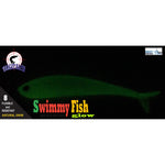 Target Baits Swimmy Fish 3 1/2" Chartreuse Glow (8 qt)