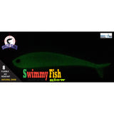 Target Baits Swimmy Fish 3 1/2" Chartreuse Glow (8 qt)