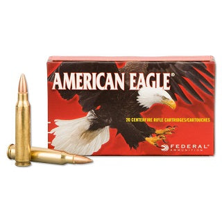 American Eagle 223 rem 55gr FMJ boat-tail