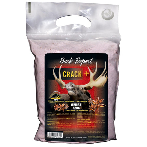 Buck Expert Minéraux anis pour orignal Crack Plus 3 kg