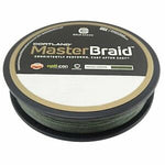 Ligne de pêche Cortland Master Braid-vert mousse