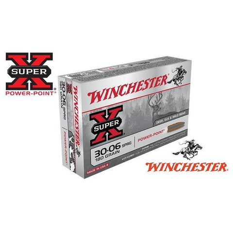 WINCHESTER Power-Point Super-X .-30-06 Spring, 180 grains