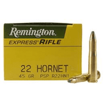 HIGH PERFORMANCE 22 HORNET, 45 GRAIN POINTED SOFT POINT