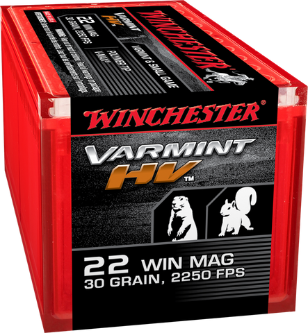 winchester Varmint HV .22 Win Mag - 50 Balles