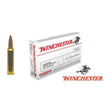 winchester 223 REM 55GR FMJ target bullet