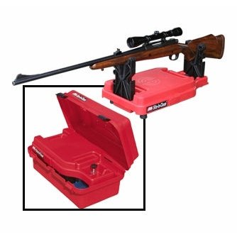 MTM Site-In-Clean Rifle Rest & Shooting Case-Rouge