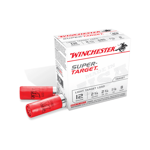 winchester Super-Target Calibre 12 #8, 2-3/4", 1 oz.