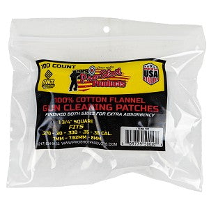 pro-shot .270 - .38 Cal. 100ct cleaning patches