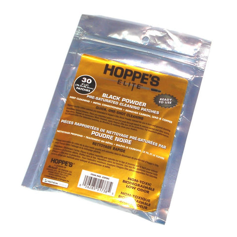 Hoppe's Patchs de poudre noire Hoppes Elite 9