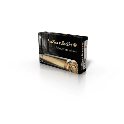 Munitions pour carabine Sellier et Bellot 270 Win, 130Gr SP – 20Rds