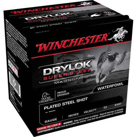 winchester Drylok 20 Ga 3″ Super Acier 1oz #2 Boîte de 25